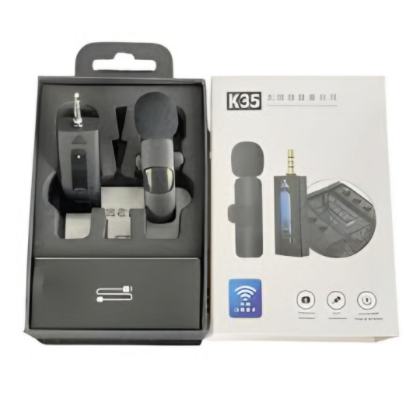 K35 Wireless Microphone For 3.5mm Supported Devices (1:1)